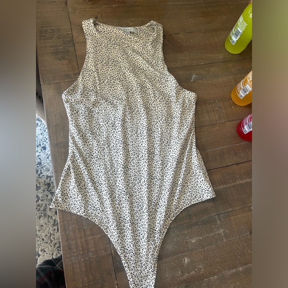 Lepord bodysuit, size large
